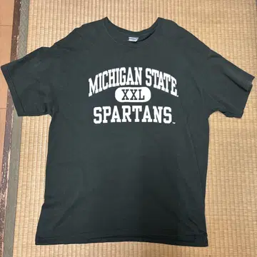 구제 의류 Michigan State Spartans T셔츠 XXL 블랙