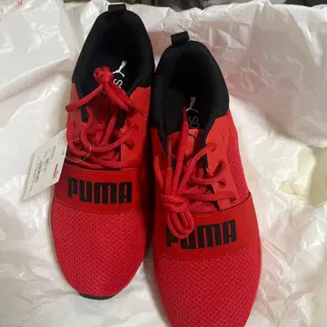 PUMA 레드 스니커즈 26.5 cm