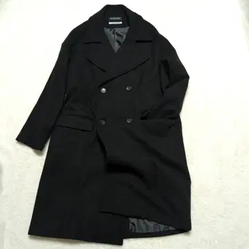 극미품 [아즈 슈퍼 소닉] 더블 브레스트 체스터 코트 모드