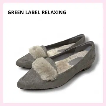 [새상품급] GREEN LABEL RELAXING 플랫슈즈 22cm