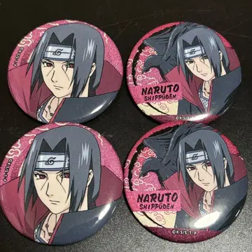 NARUTO 애니메이션 재팬 한정판 글리터 캔뱃지 이타치