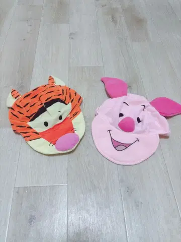 티거 피글렛 모자 세트