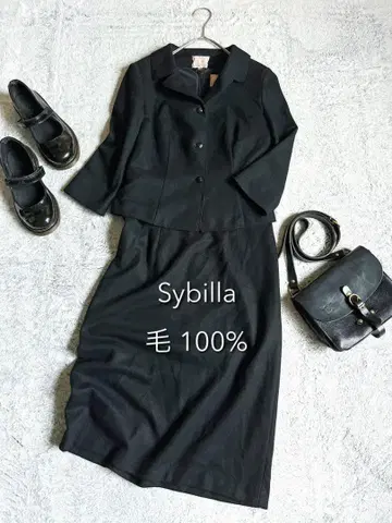 [ Sybilla ] 시빌라 울 원피스 수트 세레모니 수트 상복 예복
