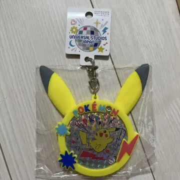 유니버셜 USJ 포켓몬 피카츄 캔뱃지 키체인