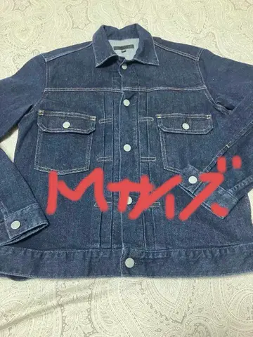 유니클로 세컨드 타입 데님 자켓