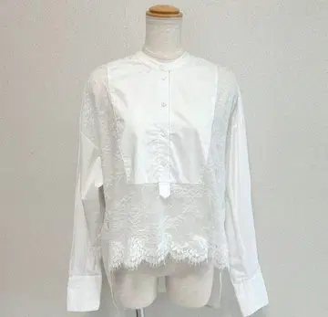 ERMANNO FIRENZE 엘만노 피렌체 레이스 블라우스