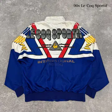 [르꼬끄 스포르티브] 90s 토르비옹 시기 나일론 자켓 M