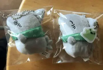 외출 아기상어 봉제 인형 키링 다이소