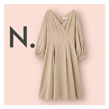 N 내추럴 뷰티 베이직* 허리 마크 카슈쿨 원피스