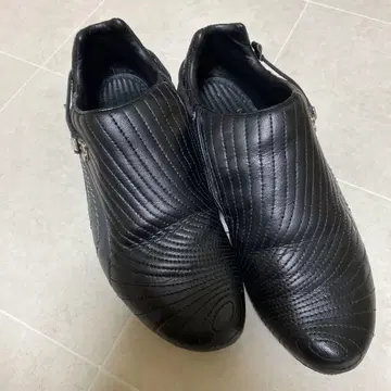 레어! PUMA BUDOKA 블랙 가죽 스니커즈 푸마