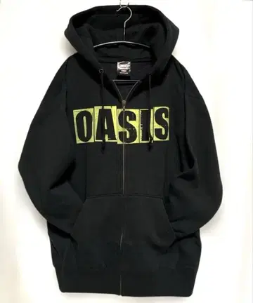OASIS 오아시스 빈티지 후디 지퍼 후드티 M