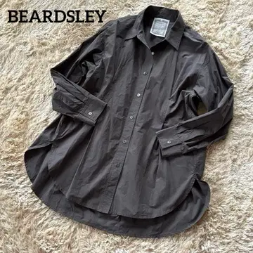[새상품급] BEARDSLEY 비어즐리 다크 그레이 긴팔 셔츠 빅 실루엣