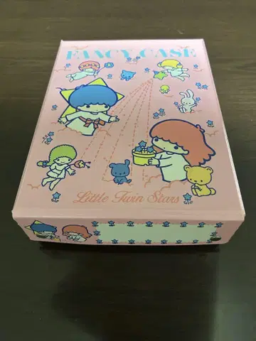 레트로 키키라라 문구 상자