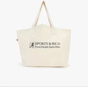 sporty&rich 로고 토트백 스포티앤리치