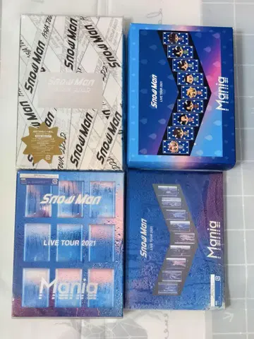 SnowMan 앨범 Blu-ray 콘서트 묶음 판매