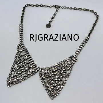 RJ GRAZIANO 빈티지 큐빅 목걸이