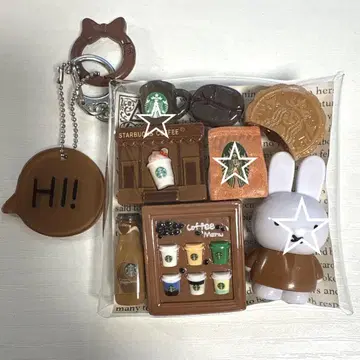 가챠 파우치 토끼 카페