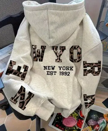 NEW YORK EST 1992 후드티