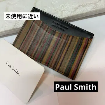 Paul Smith 폴스미스 스트라이프 명함지갑 카드 홀더