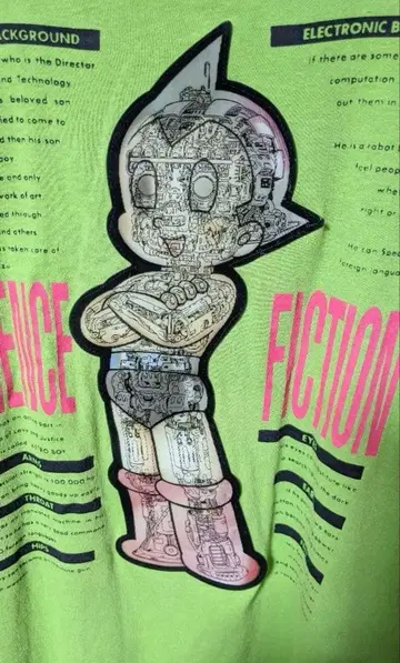 레어 철완 아톰 MIGHTY ATOM 티셔츠 90s 빈티지