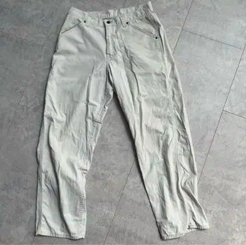 Lee Dungarees 화이트 페인터 팬츠