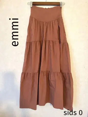emmi atelier 브라운 캉캉 스커트 새상품급 사이즈 0