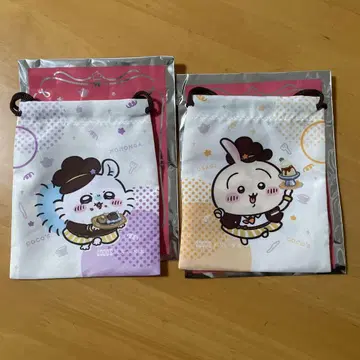 치이카와 (먼작귀) 코카콜라 콜라보 복조리 토끼 모몽가 2개 세트