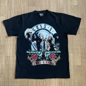 건즈 앤 로지즈 Guns N' Roses 밴드 반팔 티셔츠