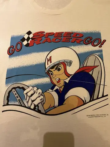 90s 스피드 레이서 T셔츠 빈티지 레어 당시 제품