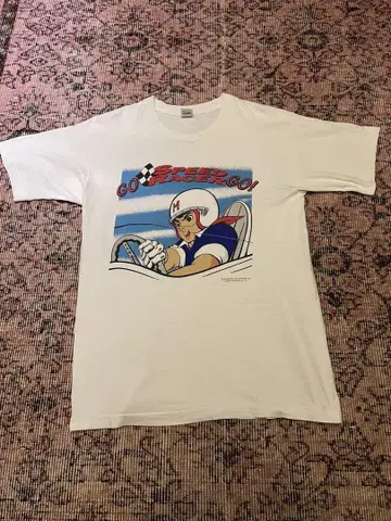 90s 스피드 레이서 T셔츠 빈티지 레어 당시 제품