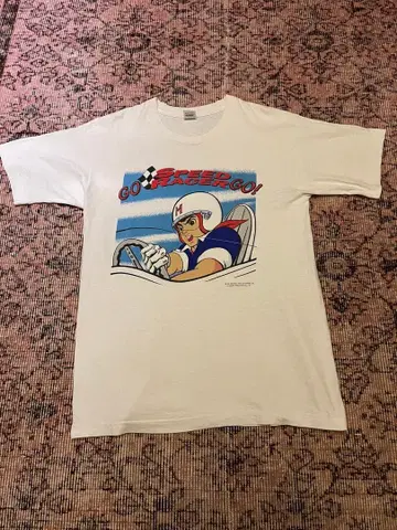 90s 스피드 레이서 T셔츠 빈티지 레어 당시 제품