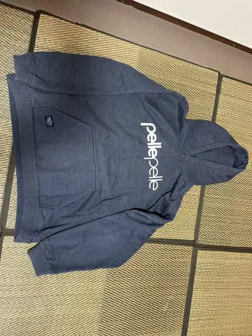 pellepelle 다크 그레이 3XL 후드티