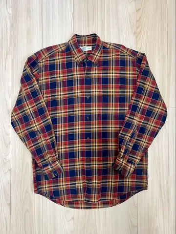 90s Banana Republic BD 체크 셔츠