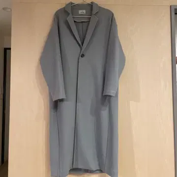 탁한 블루 귀여운 코트