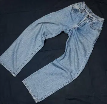 90's 와이드 데님 빈티지 청바지