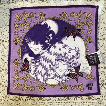 [미사용 새상품] 베르사이유의 장미 ANNA SUI 손수건 오스칼 앙드레
