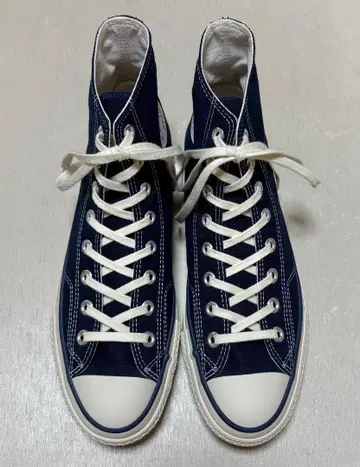 컨버스 일본제 올스타 J 80s 네이비 HI 26.5cm