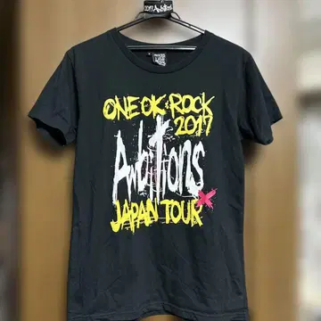 ONE OK ROCK Ambitions Tour 티셔츠 고무 밴드 포함