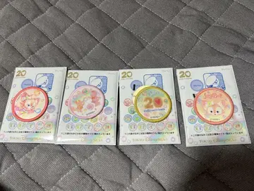 디즈니 더피 프렌즈 20주년 와펜