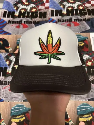 inhigh 메쉬 캡 모자