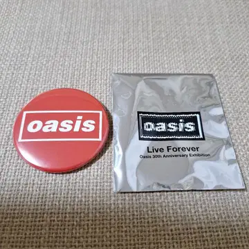 새상품 Oasis 30주년 특별전 캔뱃지