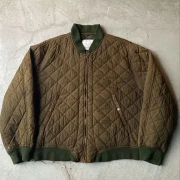 90s BENETTON 퀼팅 자켓 MA1 이탈리아제 쇼트 기장