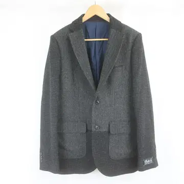 새상품급 ABAHOUSE Ballis 트위드 절개 테일러드 자켓