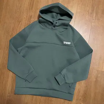 TFW49 CARDBOAD MATELIAL HOODIE 후드티 카키