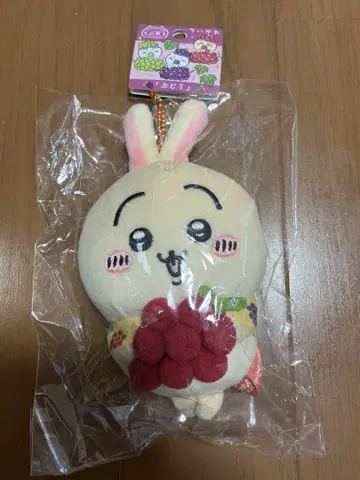 치이카와 (먼작귀) 지역 한정 야마나시 한정판 [포도] 봉제 인형 키체인