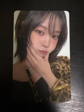 aespa 6000엔 특전 트레이딩 카드 윈터