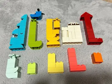 LEGO 듀플로 Duplo 컬러풀 블록 세트 (상자 없음)