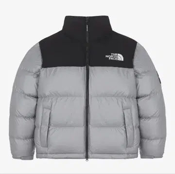 The North Face 다운 자켓 그레이/블랙