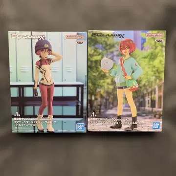 미개봉 새상품 건담 아마테 유즈리하(마치) 피규어 2체 세트