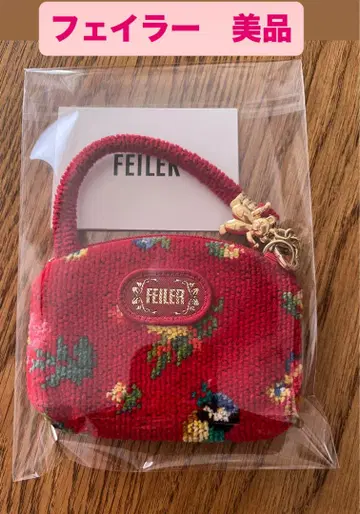 [새상품급] FEILER 페일러 하이디 사이드 파우치 레드 빨간색